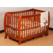 Monza II Fixed Side Convertible Crib in Cognac