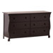 Carrara 6-Drawer Dresser