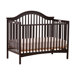 Ravena Fixed Side Convertible Crib in Black
