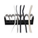 CordAway Self-Adjusting Organizer, 6", Black