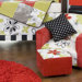 McKenzie Kid's Club Chair and Ottoman Set