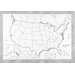 Giant Us Map
