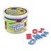 Magnetic Alphabet Letters,Foam, Upper Case, 2", 108Ct.