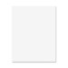 2-Sided Railroad Posterboard, 6-Ply, 22"x28", 100 Sheets  per Carton, White