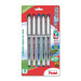Gel Pens, Metal Tip, Medium Point, Asst
