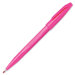 Sign Pen, Nonrefillable, Water Based, Fiber Tip, Pink