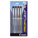 Rollerball Pen, Extra-Fine Point, 4/PK, Assorted