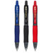 1" 3 Count Fine Point Assorted Mini G2 Retractable Pen