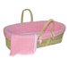 Tadpoles Cable Knit Moses Basket