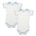 Tadpoles Organic 2-Piece Short-Sleeved Romper Set
