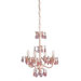 4 Light Wrought Iron Chandelier