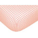 Tadpoles Classic Gingham Fitted Sheet Set in Pink