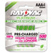 Platinum Rechargeable AAA NiMH Battery, 4/Pack