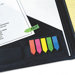 Seenotes Transparent Film Arrow Flag, 5 Pads of 50 Flags/Pack