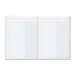 Single Page Book, 3 Column, 80 Pages, 7"x9-1/4", Blue
