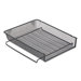 Mesh Stackable Front Load Letter Tray, Wire, Black                                                                           