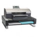 Low-Profile Mesh Printer Stand, 21w x 18d x 5 3/4h, Black/Silver                                                             