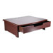 Monitor Stand, Woodtone, 15"x13-1/4"x4-3/4"