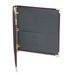 Classic Collection Ring Binder Portfolio, 8-1/2 x 11, 1in Capacity, Burgundy