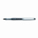 Vision Needle Stick Roller Ball Pen, Silver Barrel, Black Ink, Fine, 0.70 mm