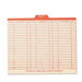 Charge-Out Record Guides, Letter, 100/Box