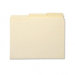 One-Ply Top Tab 100% Recycled File Folders, 100/Box