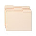 Watershed/Cutless File Folders, 1/3 Cut Top Tab, 100/Box