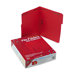 Two Fasteners 1/3 Cut Assorted Folders, 50/Box