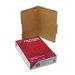 Two Fasteners 2/5 Cut Top Tab 11 Point Kraft Folders, Legal, 50/Box