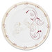 Symphony Design Paper Plates, Poly-Coated 8.5 in, 125/Pack