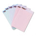 Prism Plus Colored Junior Legal Pads, 6 50-Sheet Pads/Pack
