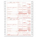 1099 Misc Form, 4 Part, 8"x5-1/2", 24 per Pack, White