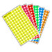 Superspots Stickers Neon 2500/pk