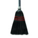Poly Bristle Lobby Broom in Natural and Black