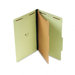 Pressboard Classification Folder, Legal, Four-Section, 10/Box