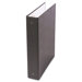 PVC Free Round Ring Binder, Heavy Paper/Index Stock, 2" Capacity, Black