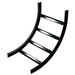 CL Series 90 Degree Vertical Inside Bend, 12" W Ladder Section