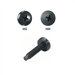 Premium 10-32 Rack Screws in Rust Resistant Black Gloss