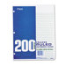 Economical 16-Lb. Filler Paper, College Ruled, 11 X 8-1/2, 200 Sheets/Pack