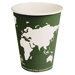 World Art Renewable Resource Compostable Hot Cups, 12 Oz, 1000/Carton