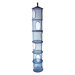 The Original  Bongo Bag Round Hanging Closet Organizer in Navy