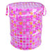 The Original Bongo Bag Dots Pop Up Hamper in Pink and Orange