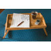 Bamboo Bed Tray with Folding Legs
