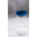 Shell Acrylic Barstool with Back