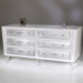 Sylvana Acrylic 6 Drawer Dresser