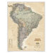 South America Executive Wall Map