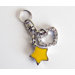 Heart and Star Collar Charm