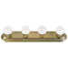 Bath Basics 4 Light Bath Vanity Light