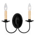 Heritage  Wall Sconce in Black