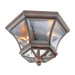 Monterey  Outdoor Flush Mount in Imperial Bronze